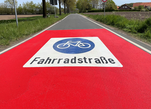 Ein Abschnitt der Kötterstraße wird Fahrradstraße Basis