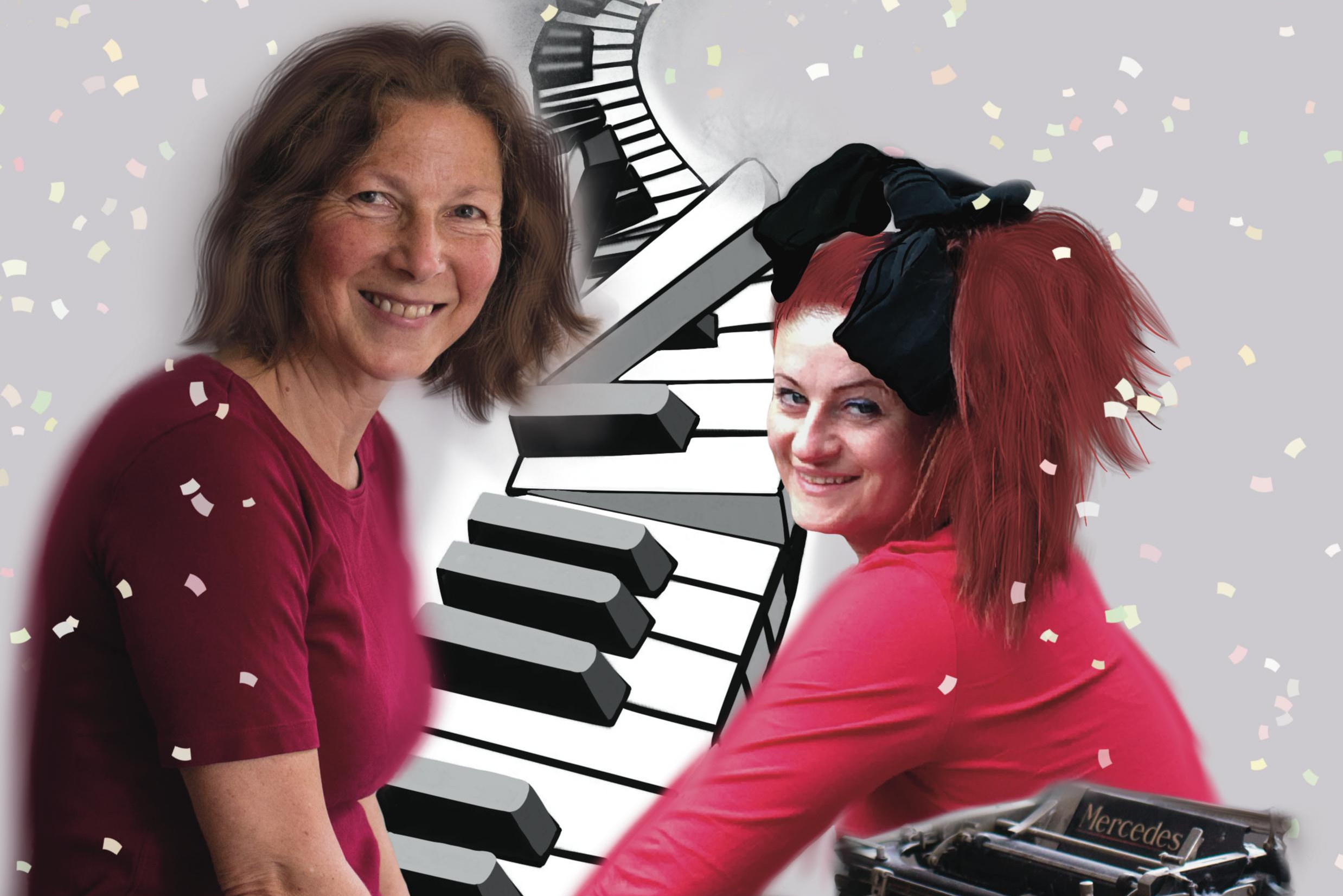 Iris Brandewiede und Marta Latour.