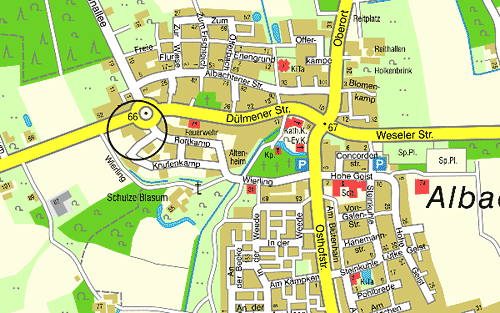 Standort Münster-West - Neubaugebiet Albachten-West