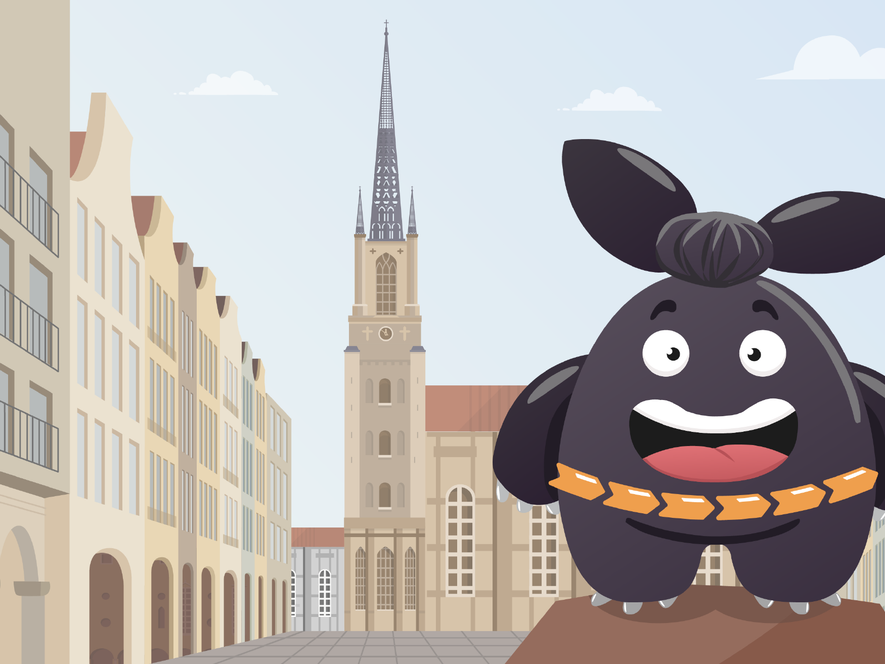 Müllmuffel auf dem Spiel "HOOP-Trainers"