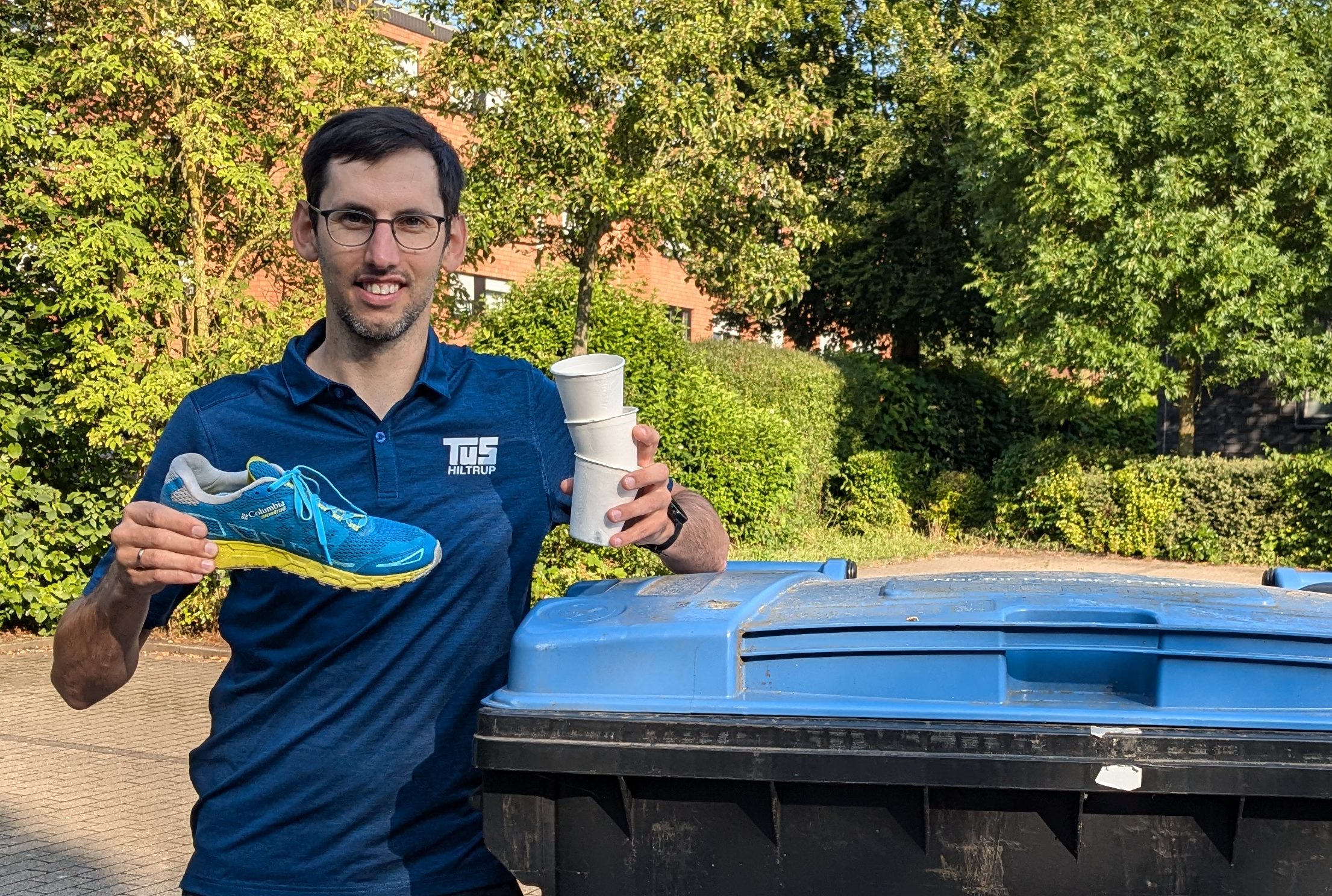 Pappbecher für den TuS Hiltrup Halbmarathon