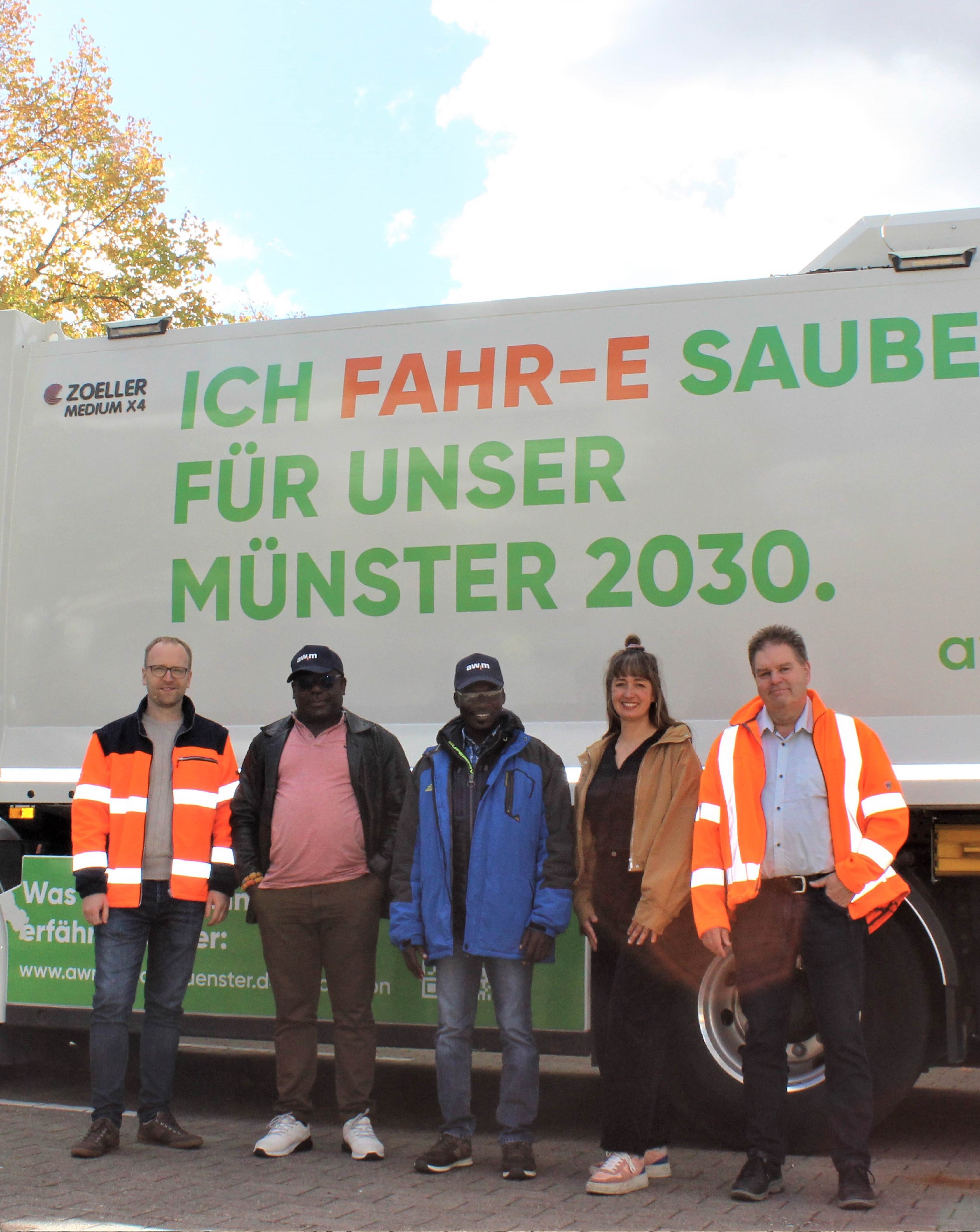 Projektpartner aus Ghana zu Besuch bei den awm 
