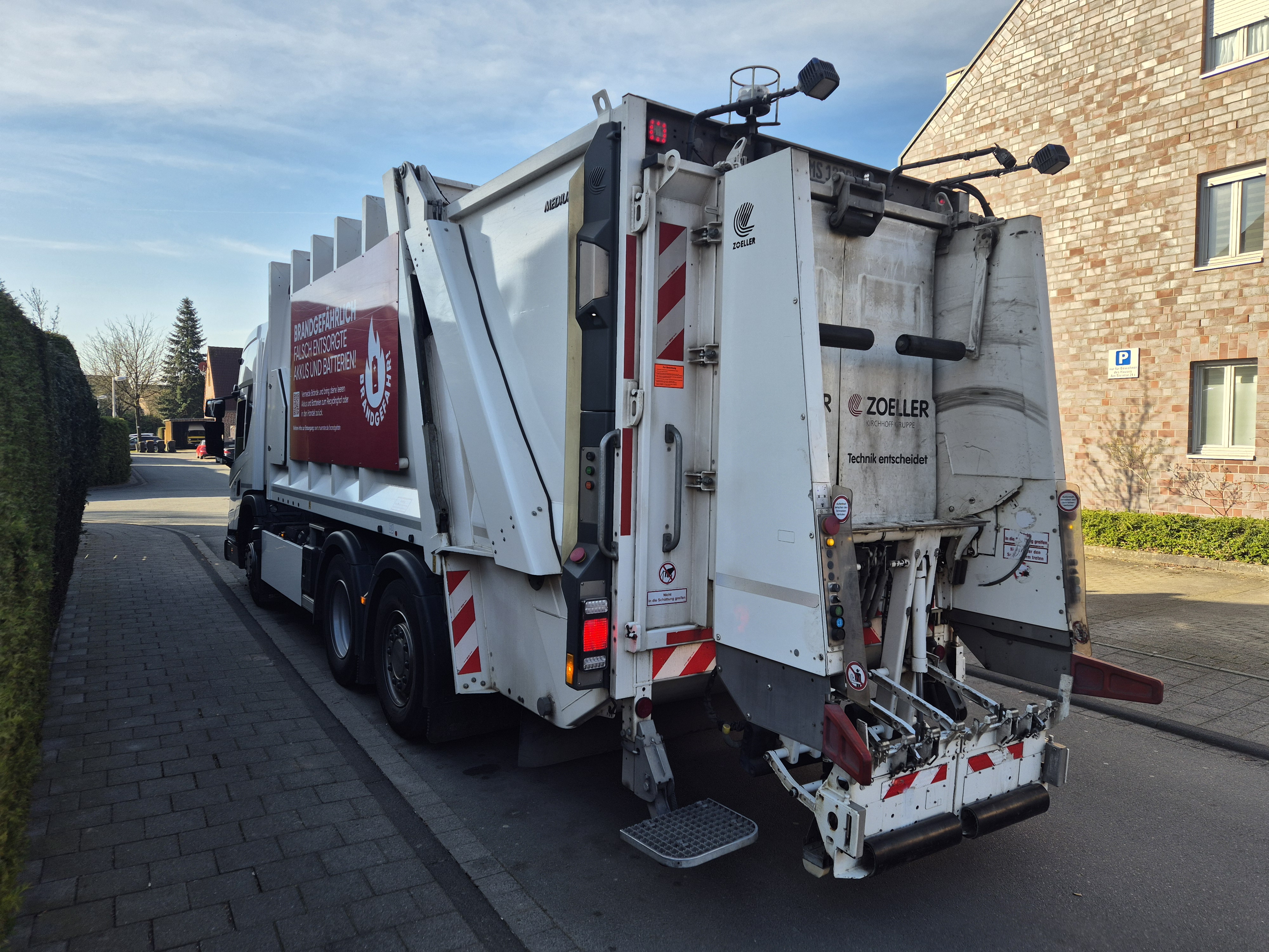 Abfallfahrzeug