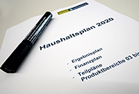 Haushaltsplan 2020