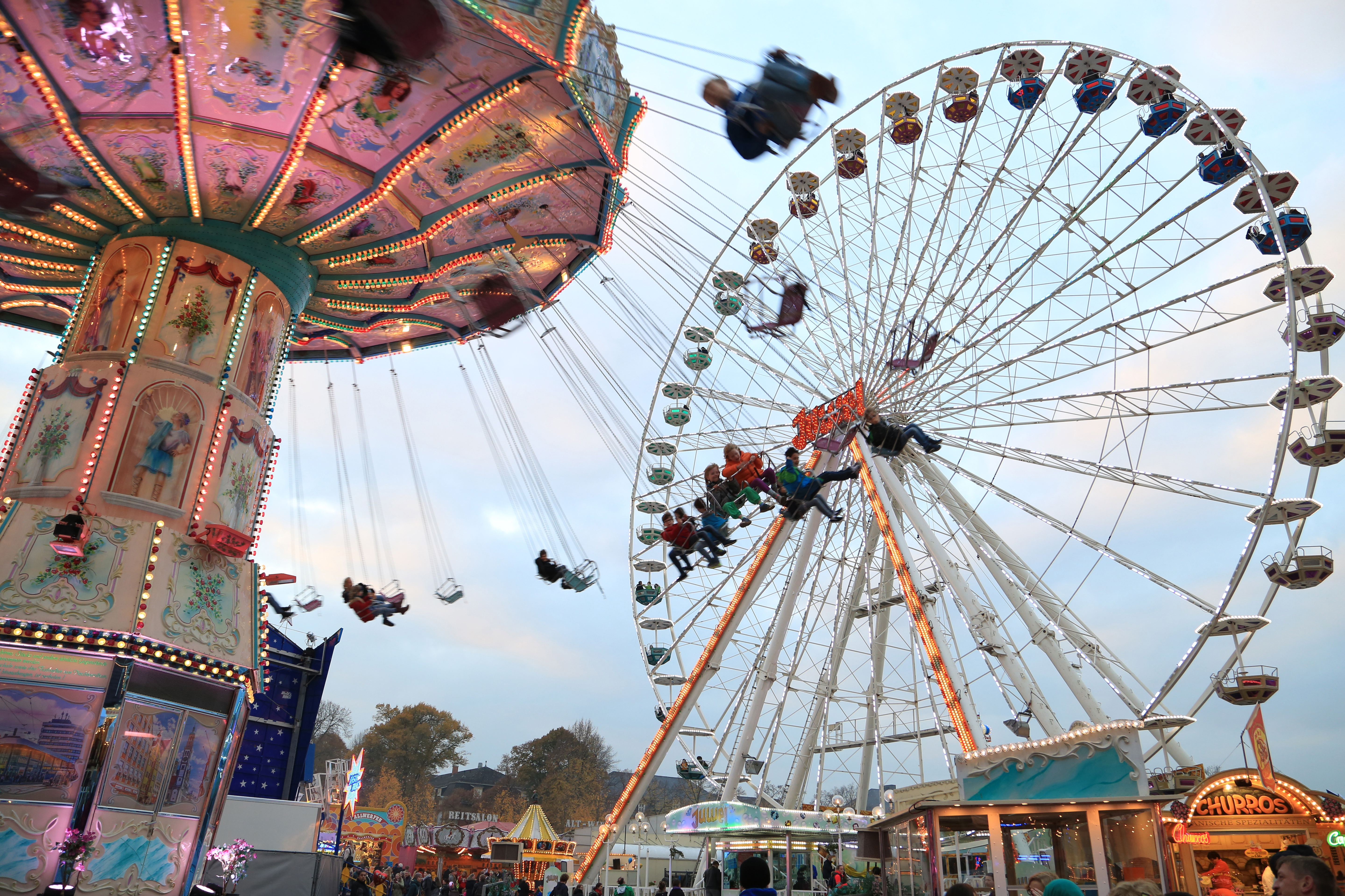 Riesenrad auf dem Send