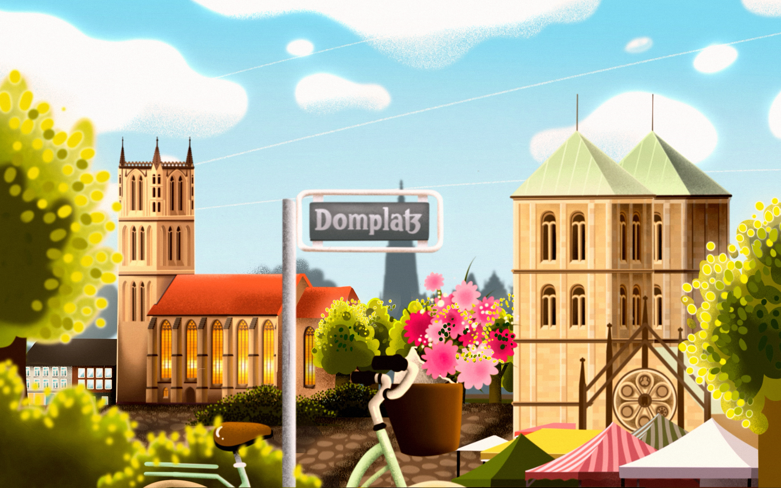 Illustration des Stadtbezirks
