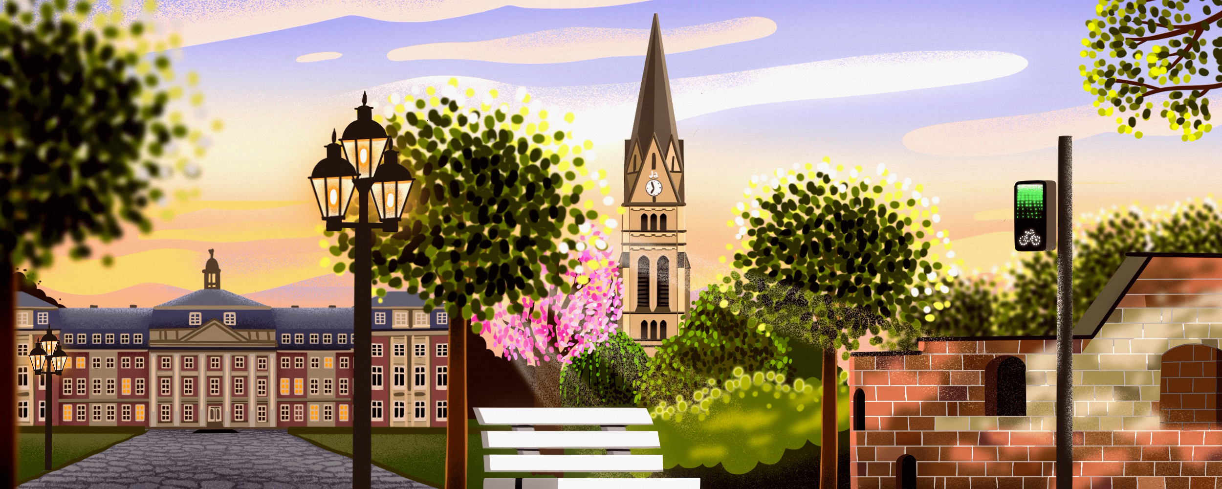 Illustration des Stadtbezirks