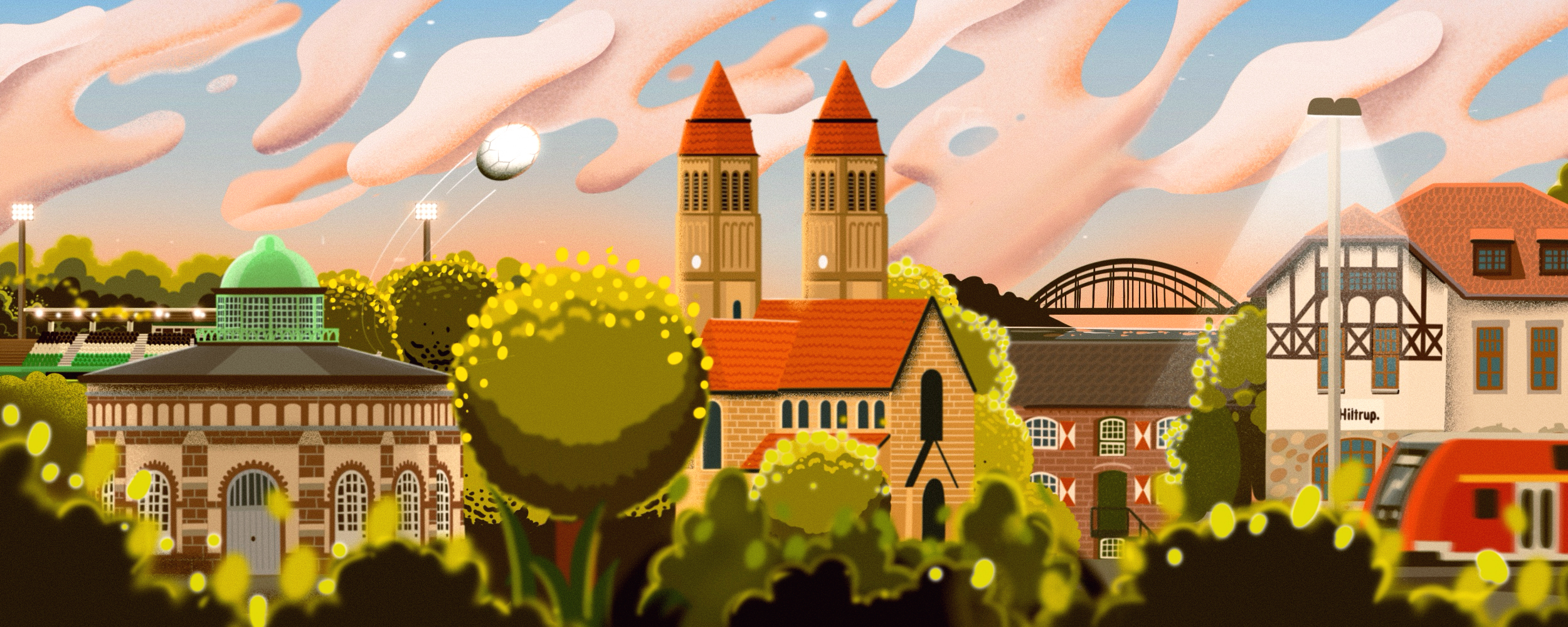Illustration des Stadtbezirks