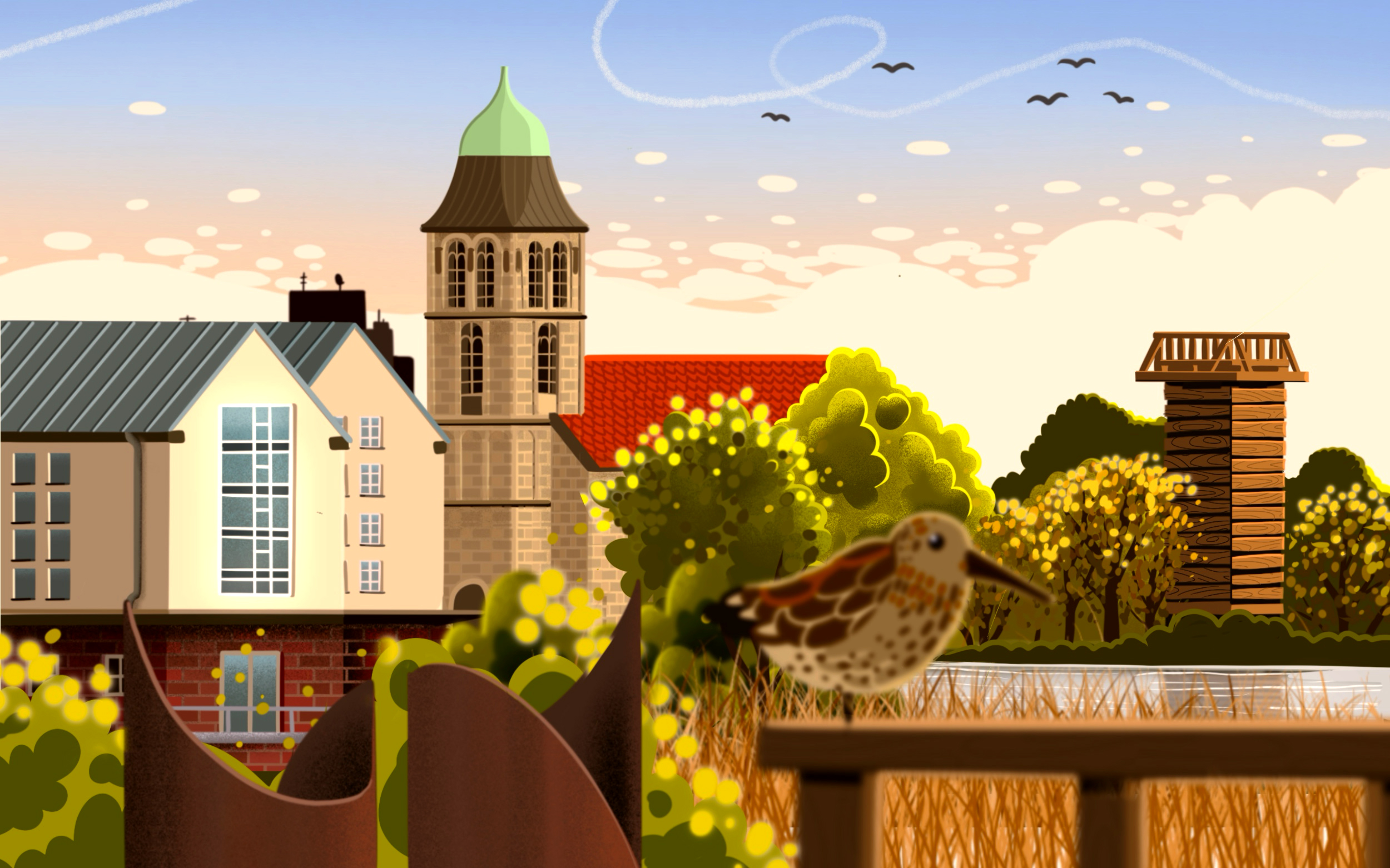 Illustration des Stadtbezirks