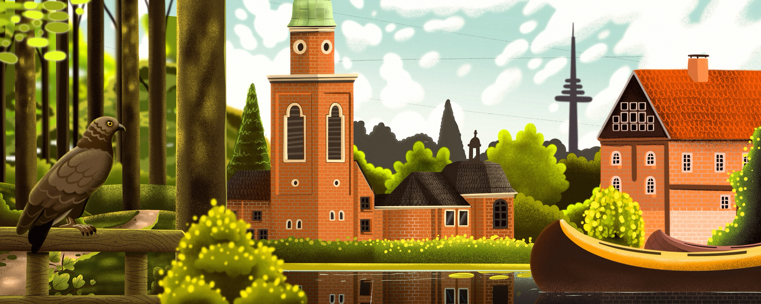 Illustration des Stadtbezirks