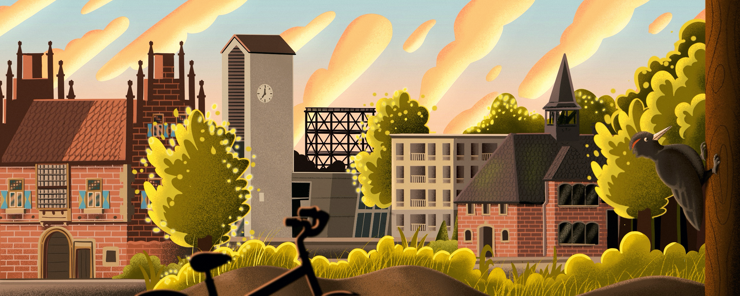Illustration des Stadtbezirks