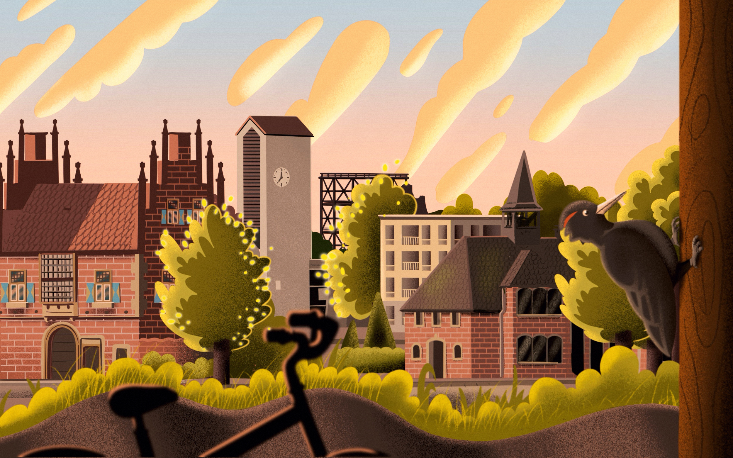 Illustration des Stadtbezirks