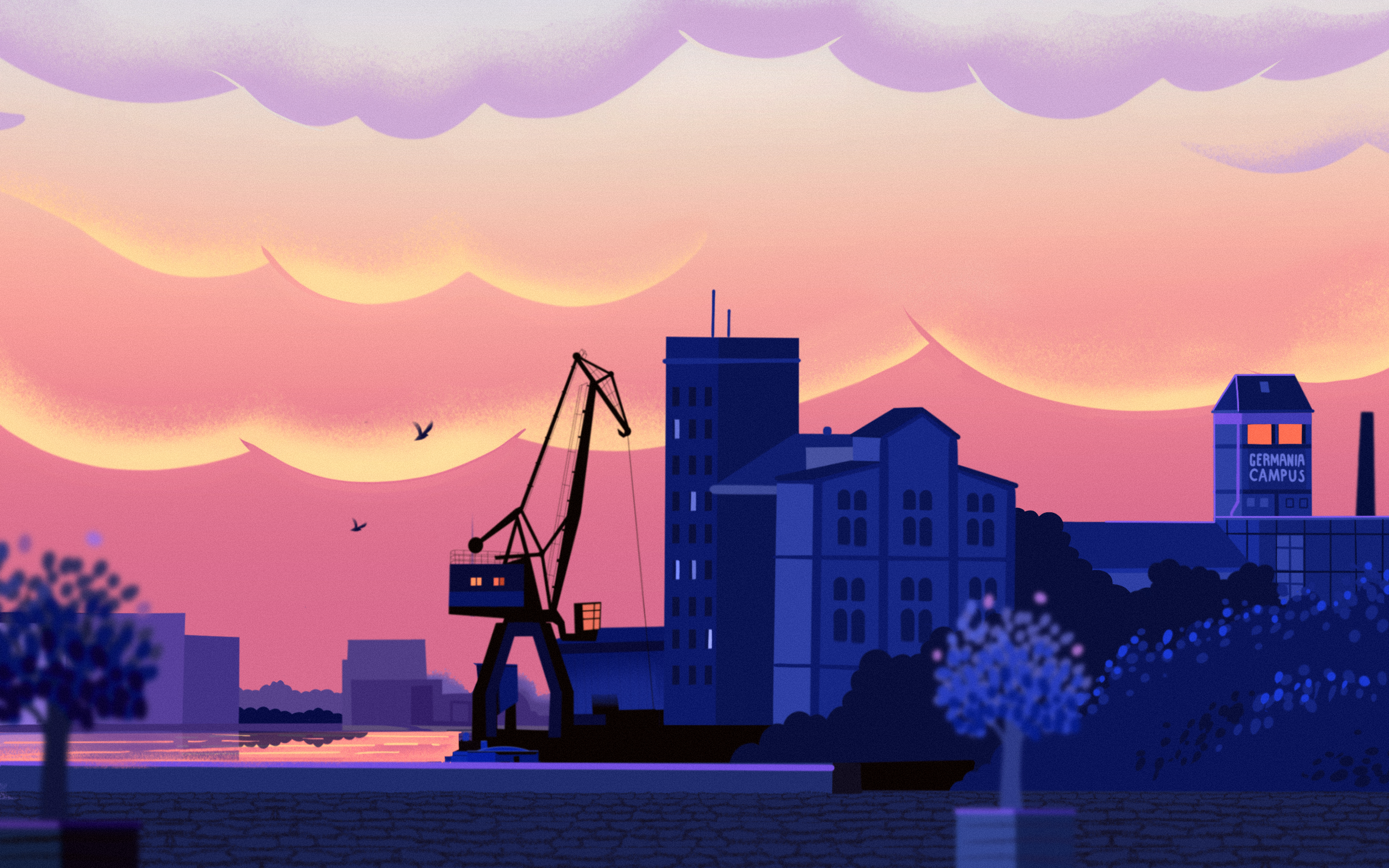 Illustration des Stadtbezirks