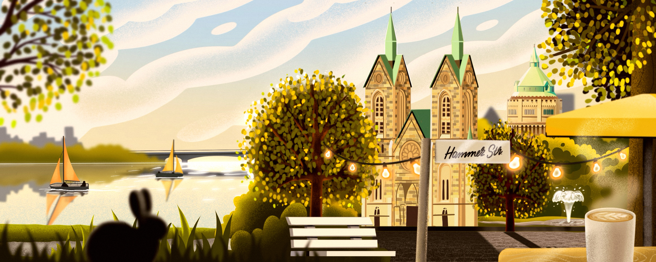 Illustration des Stadtbezirks