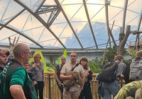 In der Merantihalle im Allwetterzoo Münster