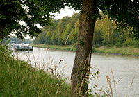Der Dortmund-Ems-Kanal zwischen Coerde und Gelmer