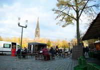 Domplatz Münster - Biologischer Bauernmarkt