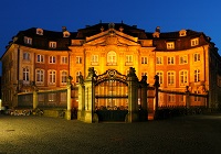 Erbdrostenhof Münster bei Nacht