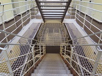 Treppen in der JVA