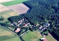 Schloss Loburg aus der Luft