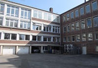 Institut für Pathologie, Münster - Innenhof des neueren Gebäudeteils