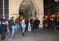 Tatort-Dreharbeiten am Prinzipalmarkt