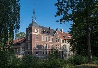 Schloss Senden - Blick über die Gräfte