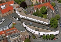Luftbild Stadtbücherei Münster