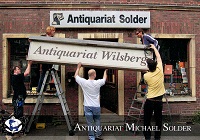 Antiquariat Solder wird für Dreharbeiten zum Antiquariat Wilsberg