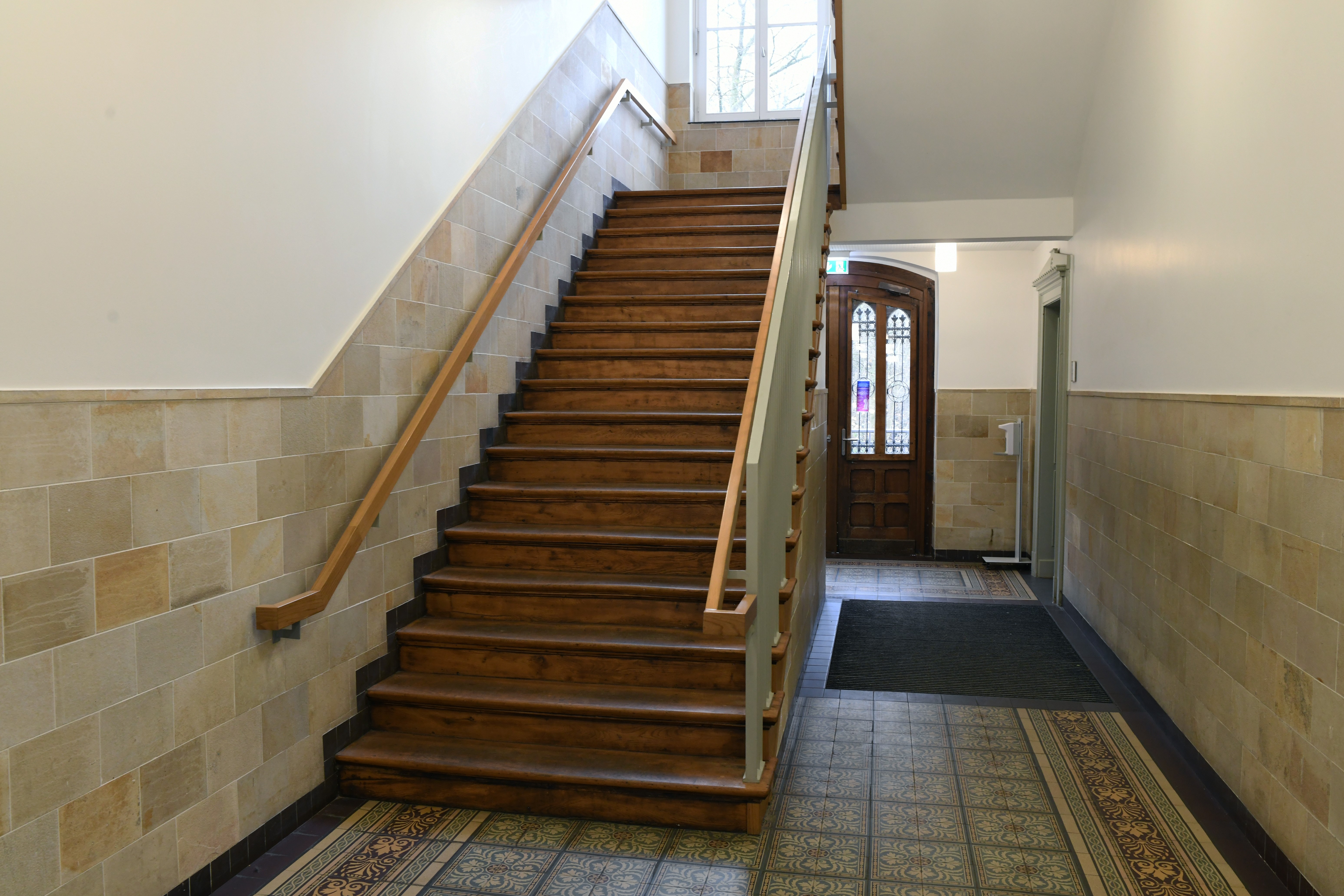 Gymnasium St. Mauritz historisches Treppenhaus