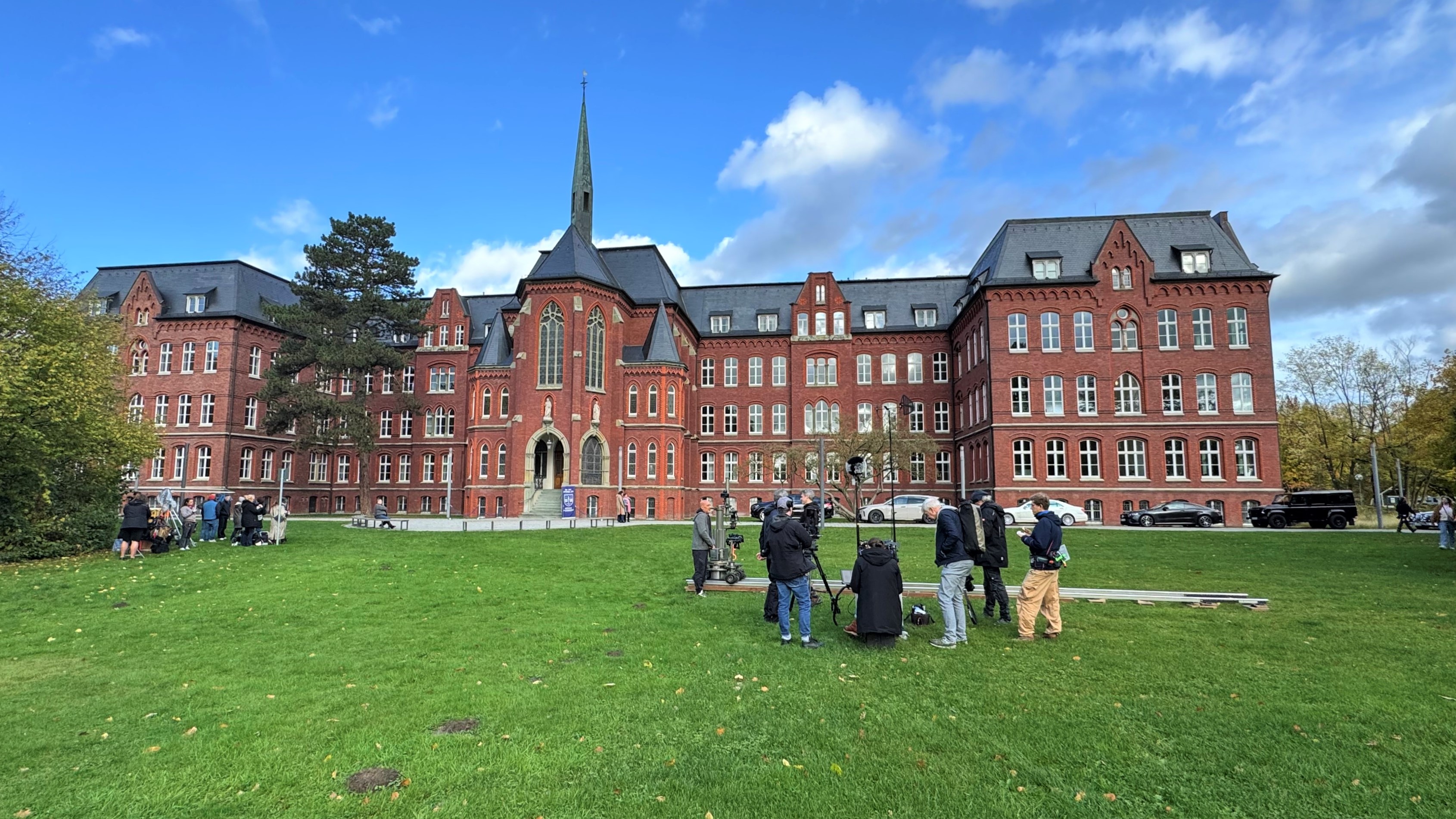 Wilsberg Dreharbeiten zur Folge "Elite" Herbst 2025