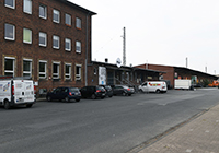 Gelände des alten Güterbahnhofs Münster - Außenansicht