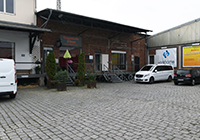 Gelände des alten Güterbahnhofs Münster - Außenansicht