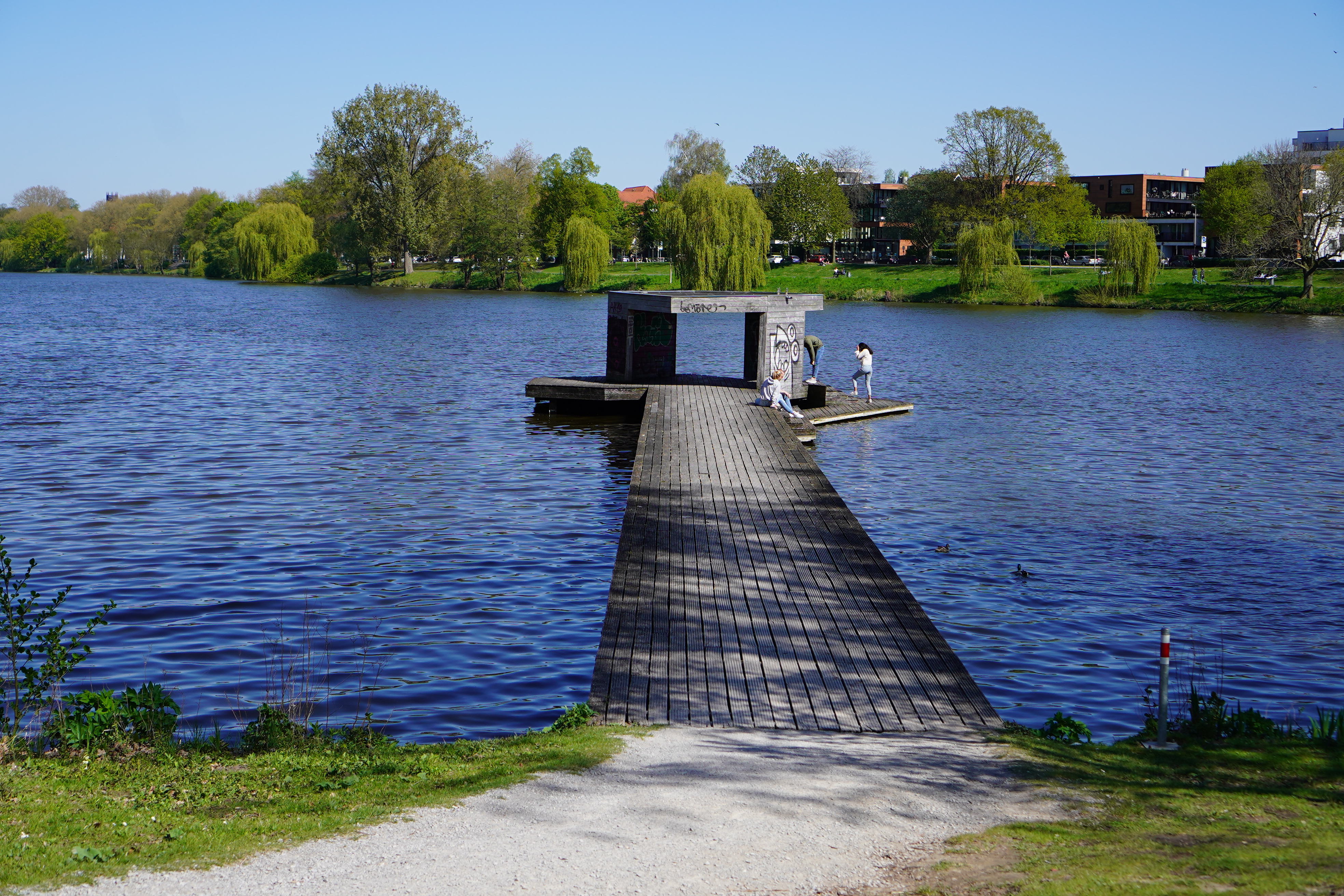Steg am Aasee