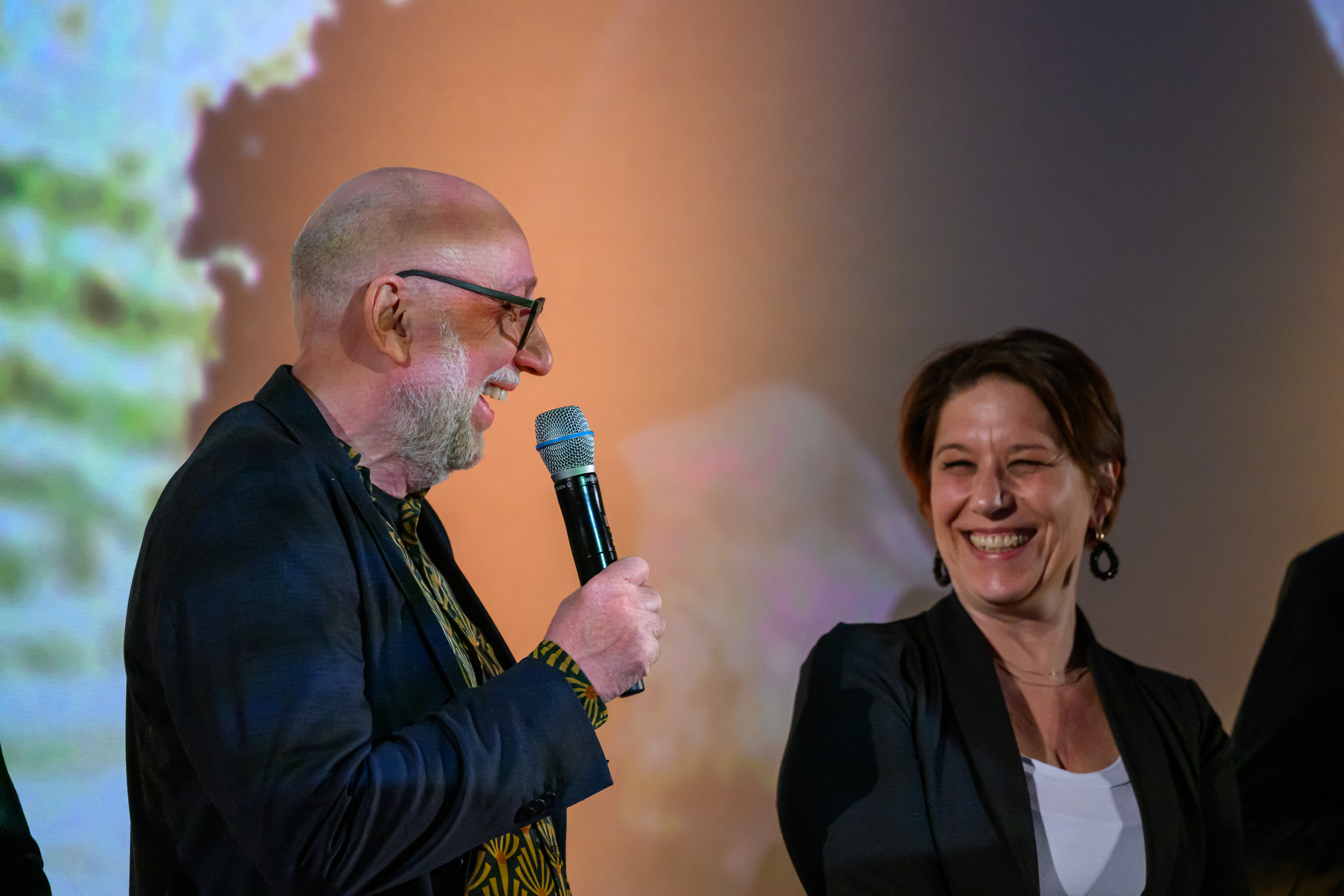 Autor Jürgen Kehrer und Produzentin Carina Hackemann