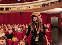 Susanna Wüstneck beim Filmfestival in Hof