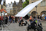 Dreharbeiten auf dem Prinzipalmarkt