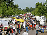 Flohmarkt auf der Promenade