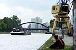 Der Dortmund-Ems-Kanal in Münster
