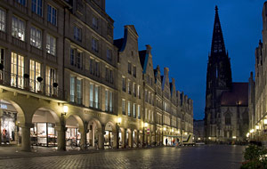 Prinzipalmarkt bei Nacht