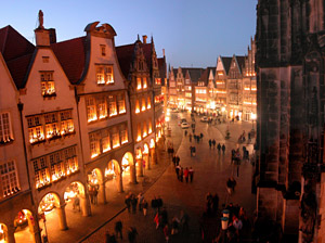 Weihnachtliche Altstadt