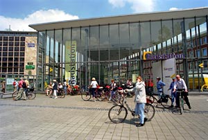 Die Radstation in Münster