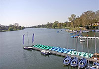 Blick auf den Aasee Bild der Webcam am Aasee
