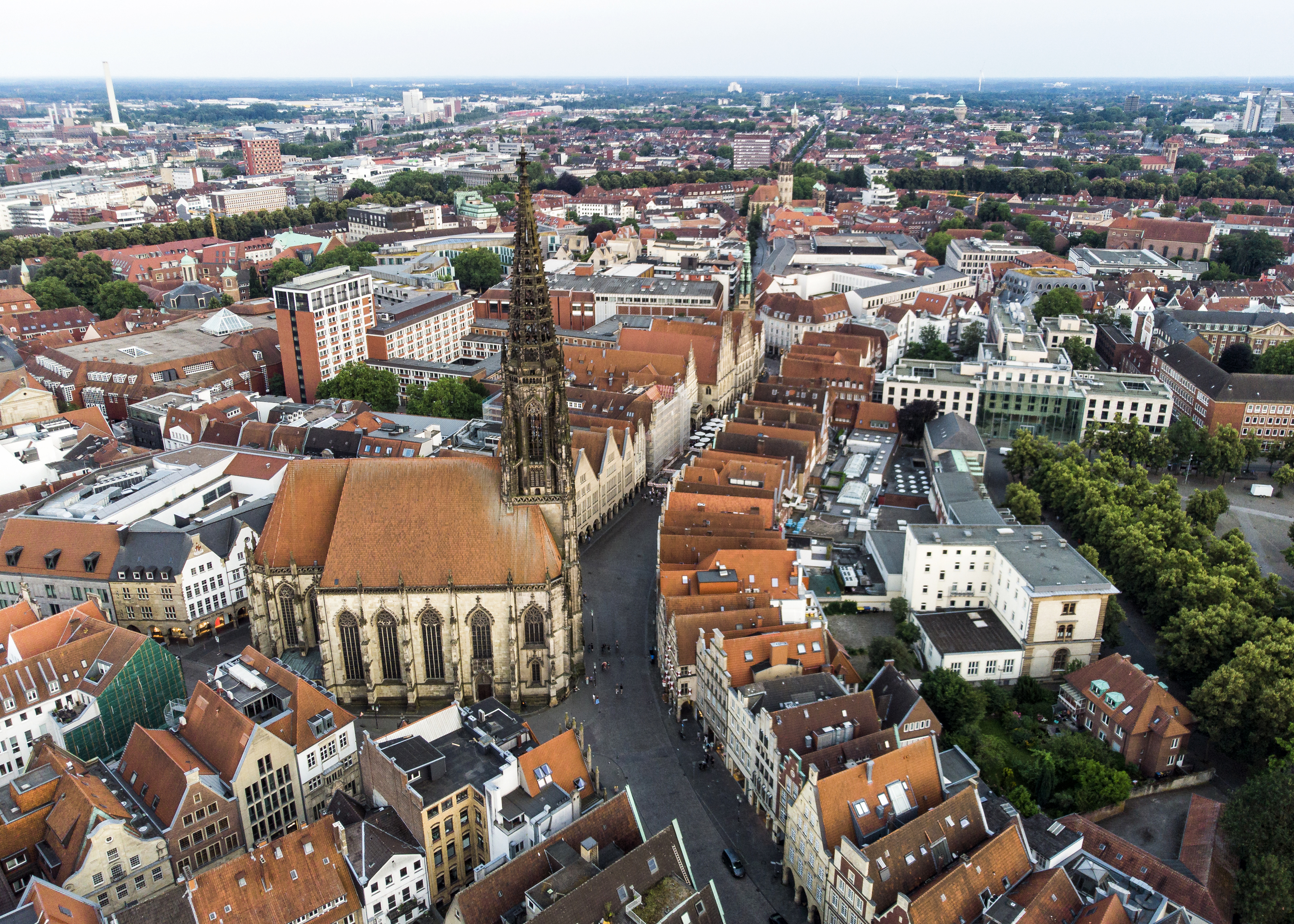 Luftaufnahme der Altstadt 2024