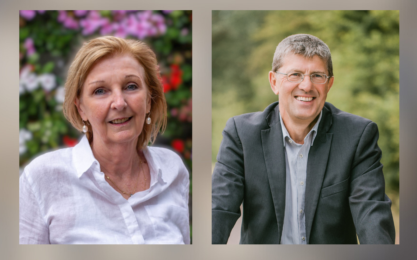 Portäts von Elke Kraut-Kleinschmidt und Thomas Marquardt 