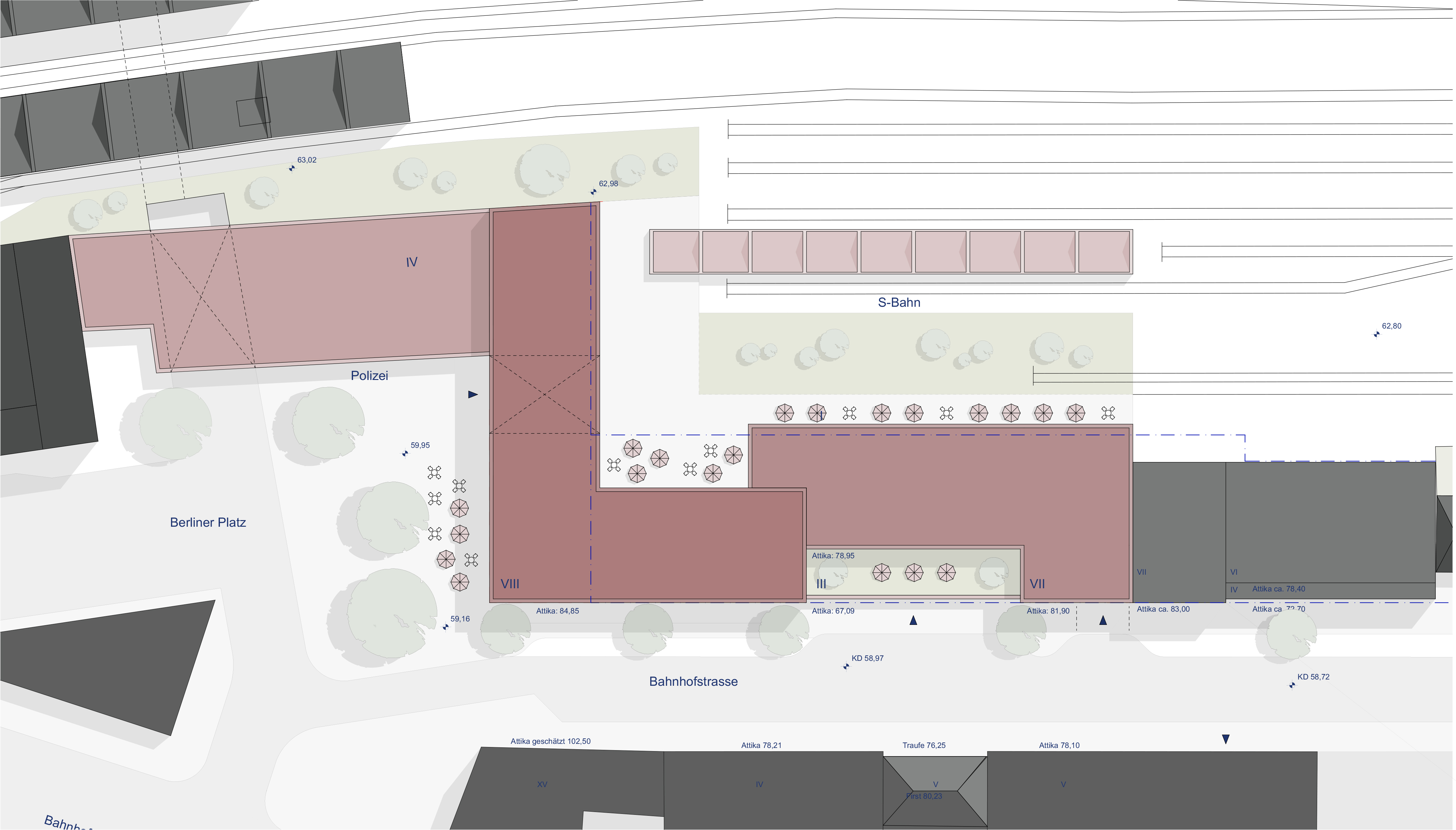 Lageplan Berliner Platz
