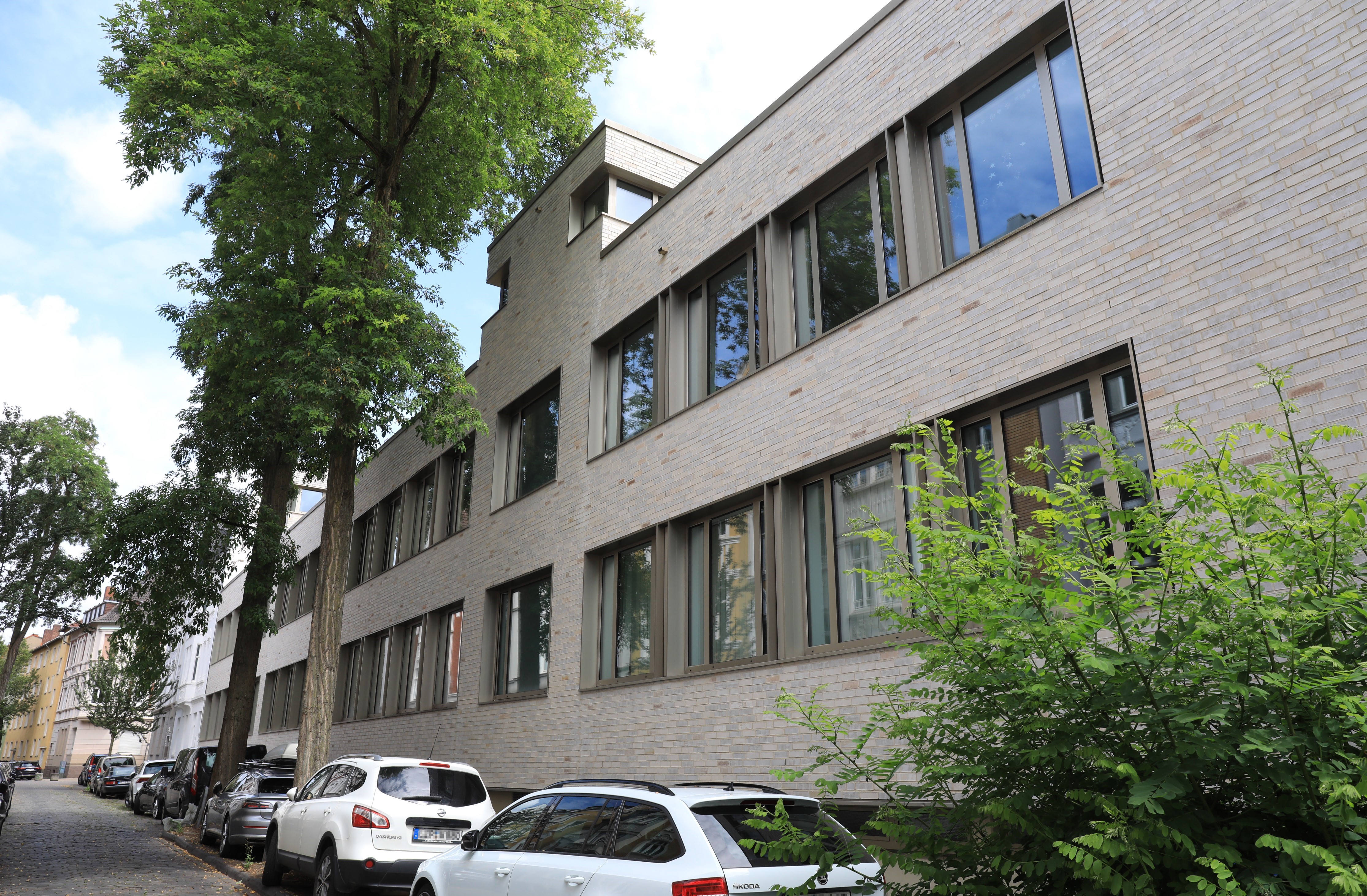 Außenansicht des Schillergymnasiums