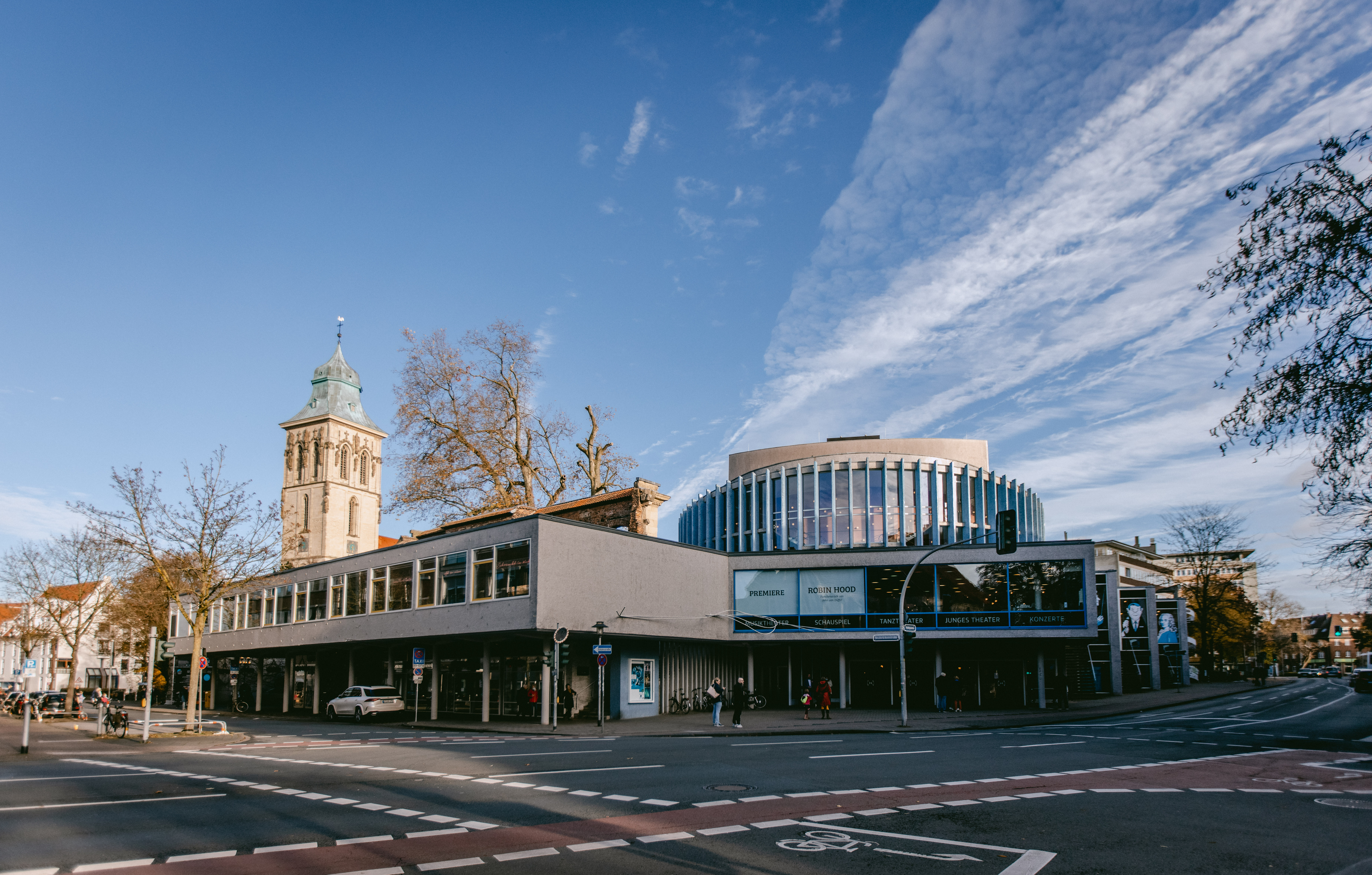 Blick auf das Theater Münster