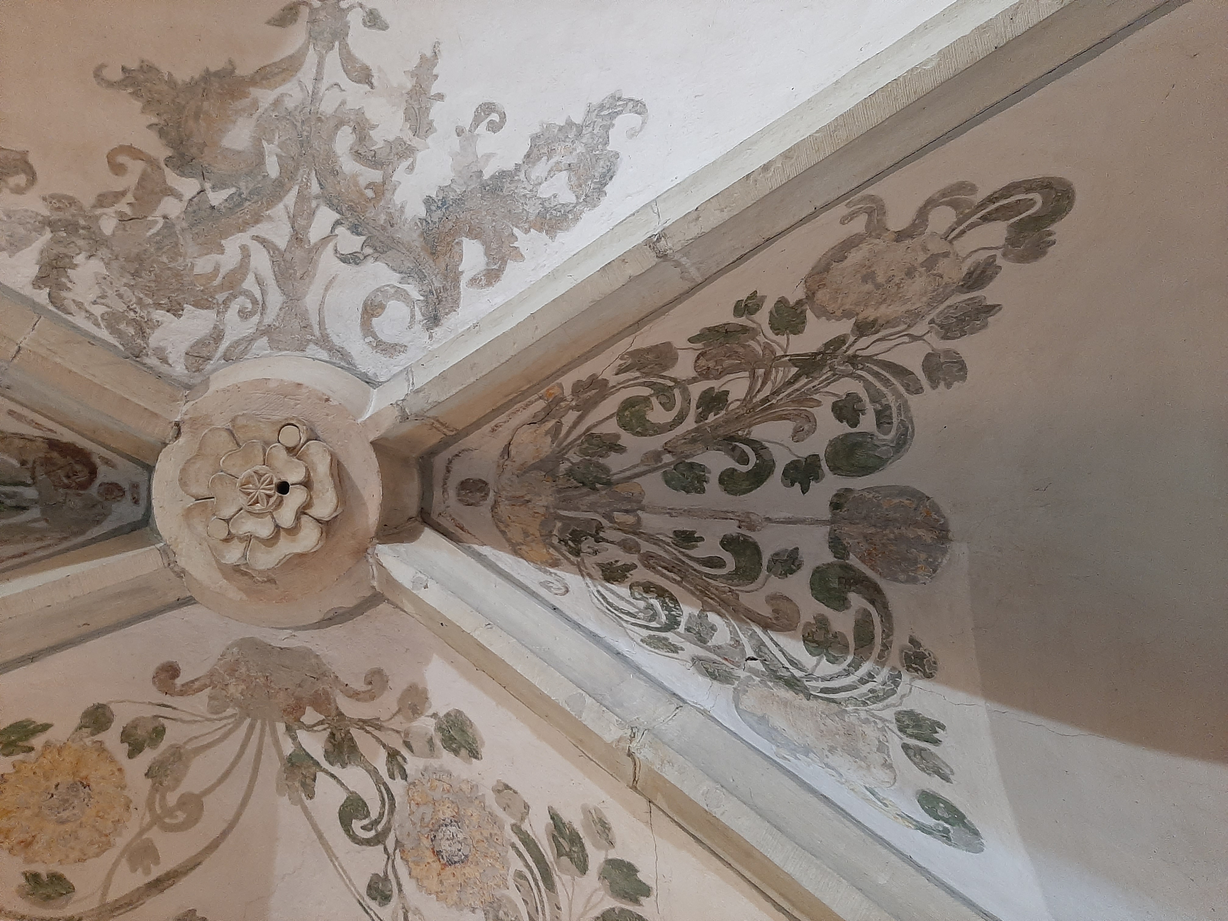 Gewölbemalereien in der Apostelkirche