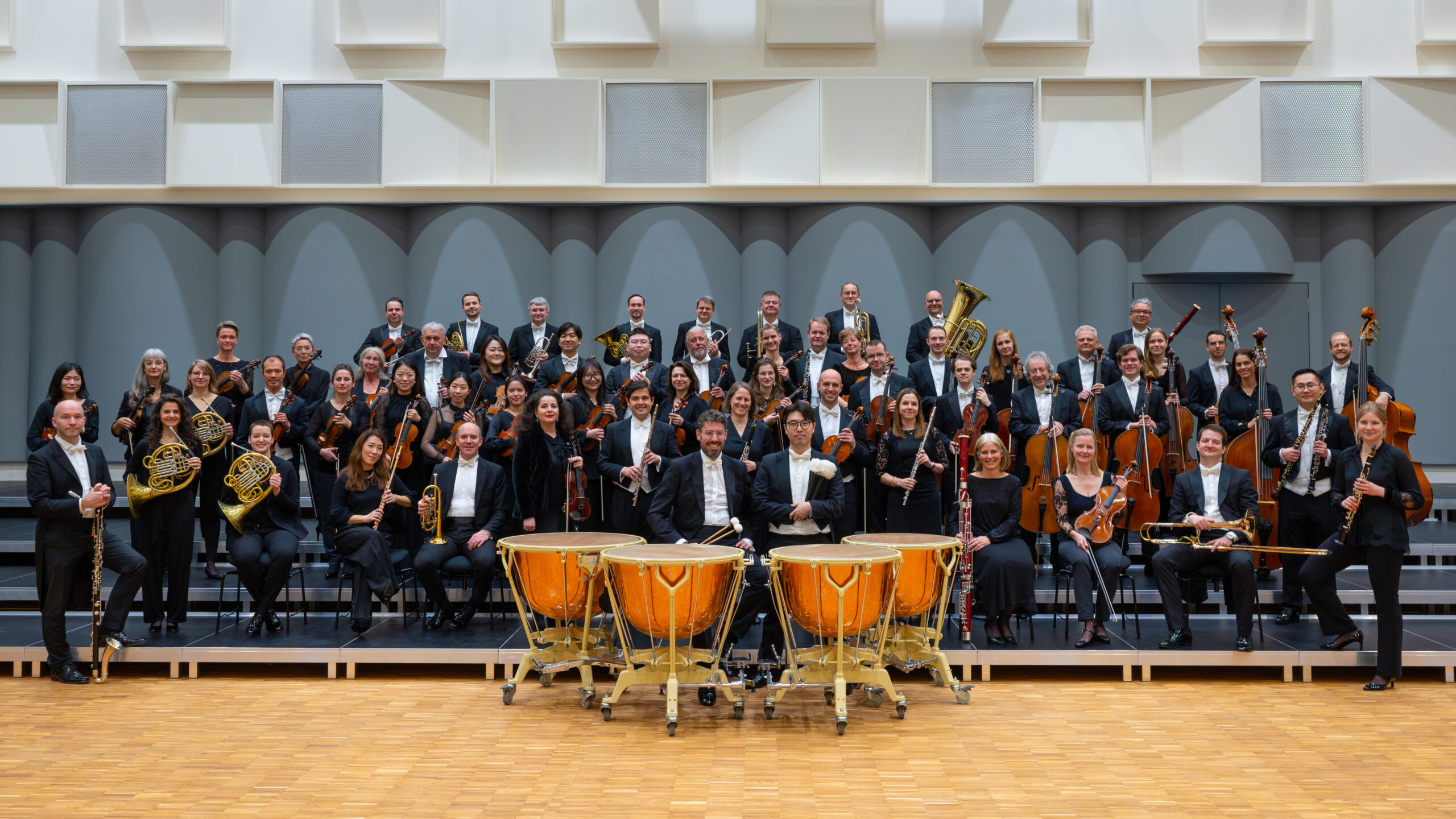 Gruppenfoto der Musiker